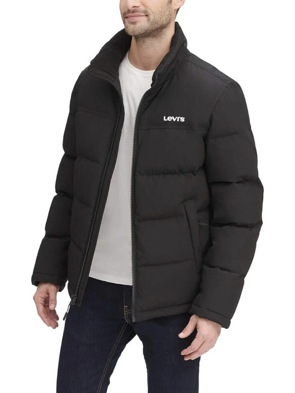 LEVI'S Men's Bubble Puffer Jacket Ultra-Loft Insulation Size XL